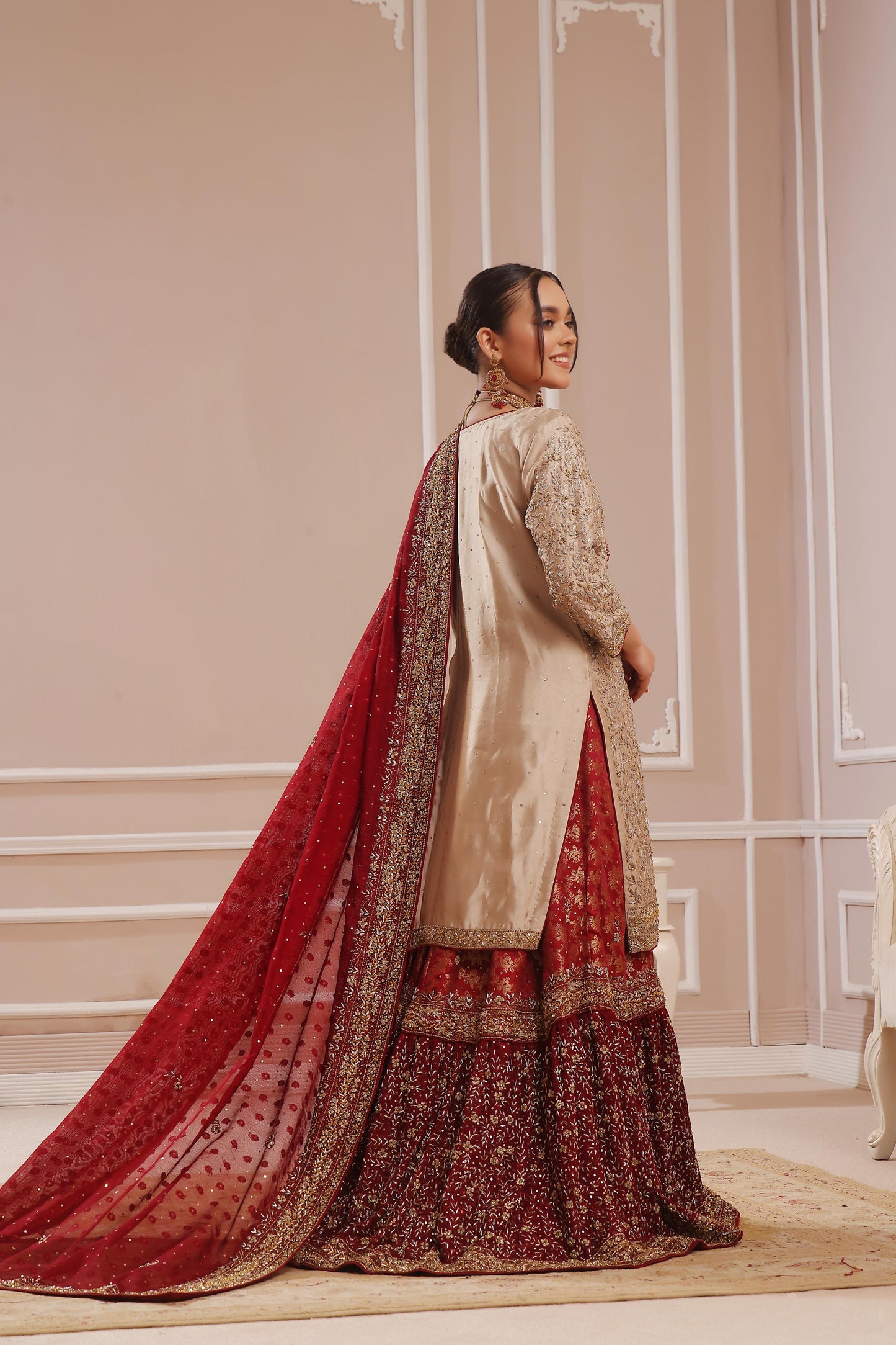 Amna Khurram D-8 Bridal Wear | Handwork Collection