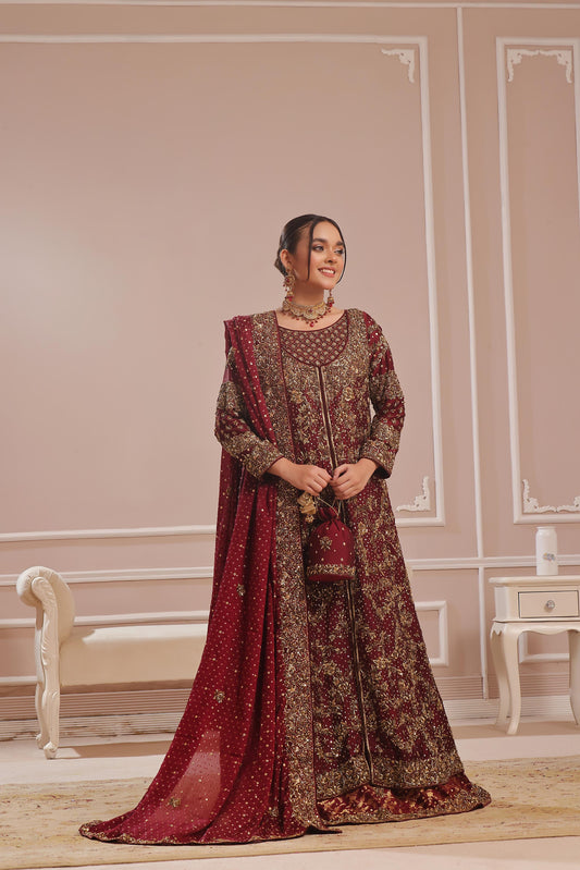 Amna Khurram D-9 Bridal Wear | Handwork Collection