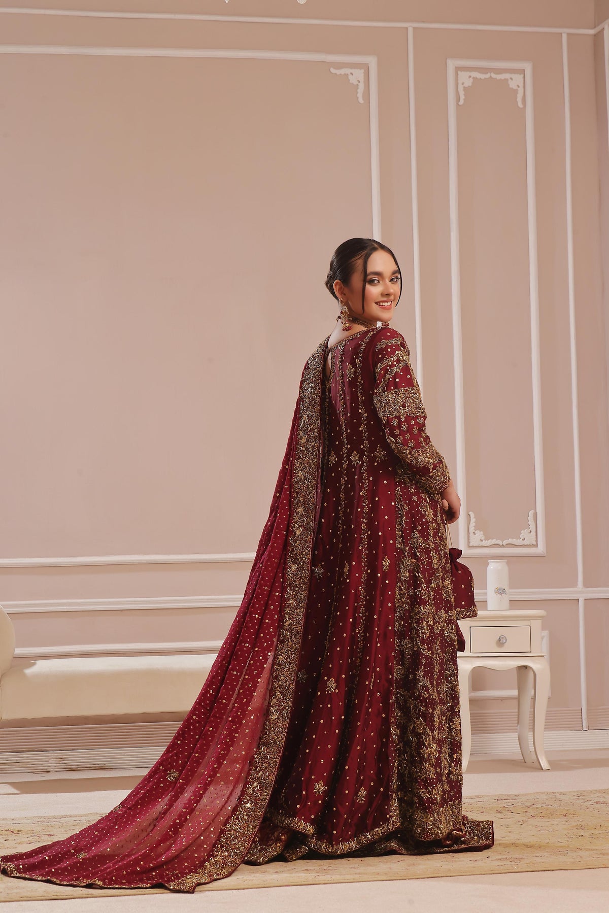 Amna Khurram D-9 Bridal Wear | Handwork Collection