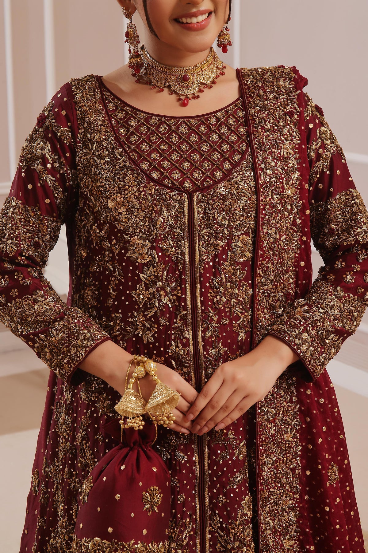 Amna Khurram D-9 Bridal Wear | Handwork Collection