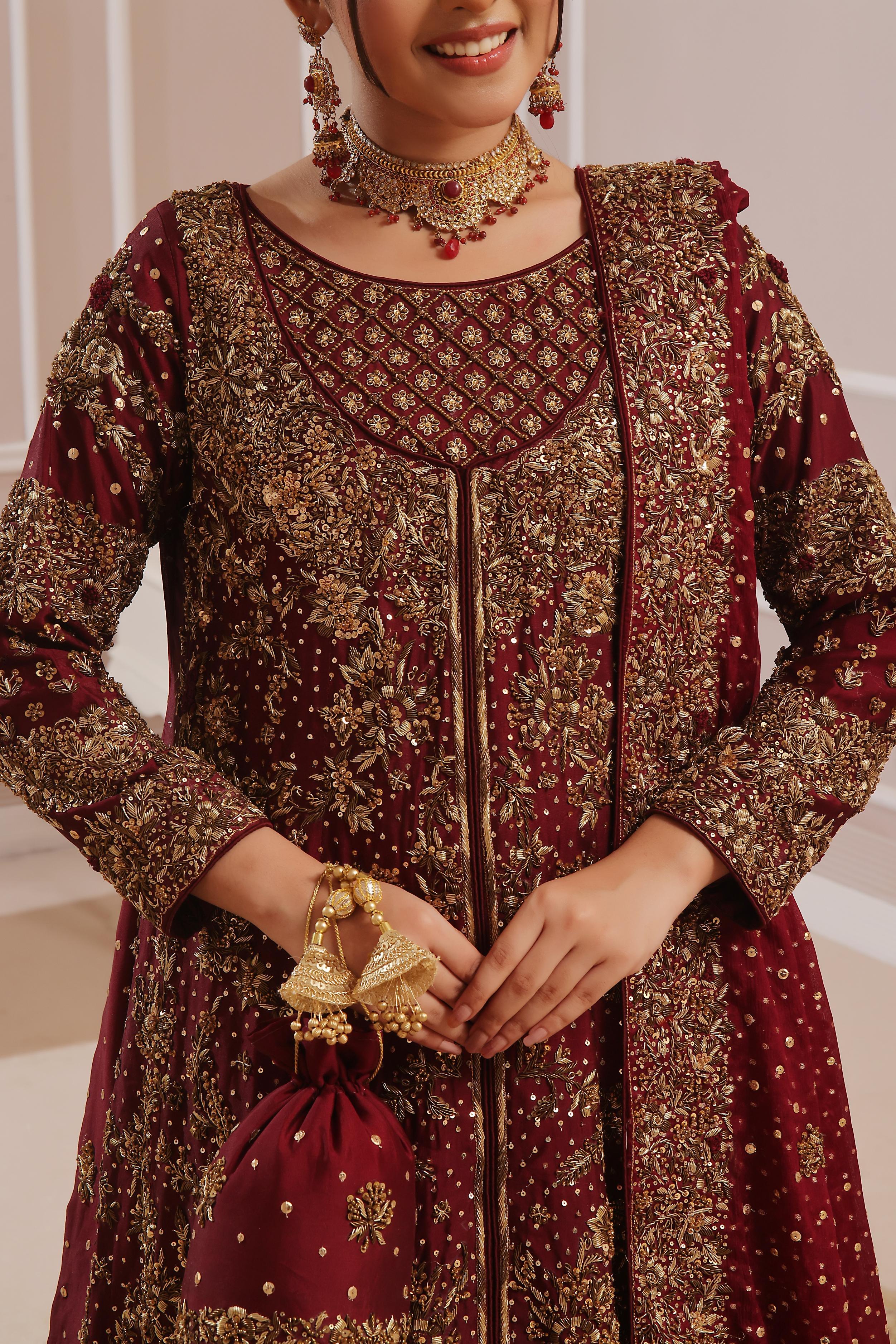 Amna Khurram D-9 Bridal Wear | Handwork Collection