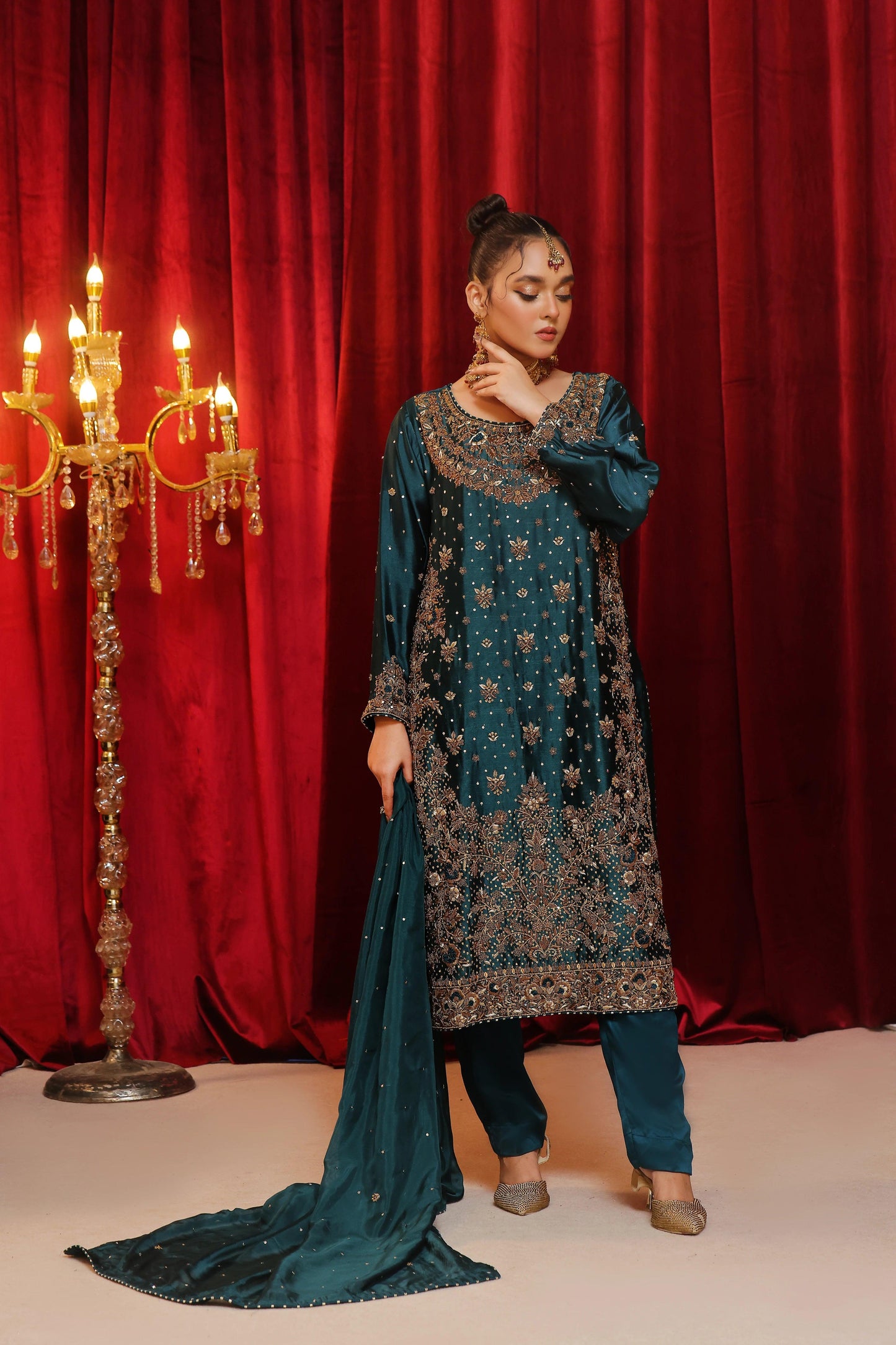 Amna Khurram Arzoo e Rang Semi Bridal Wear