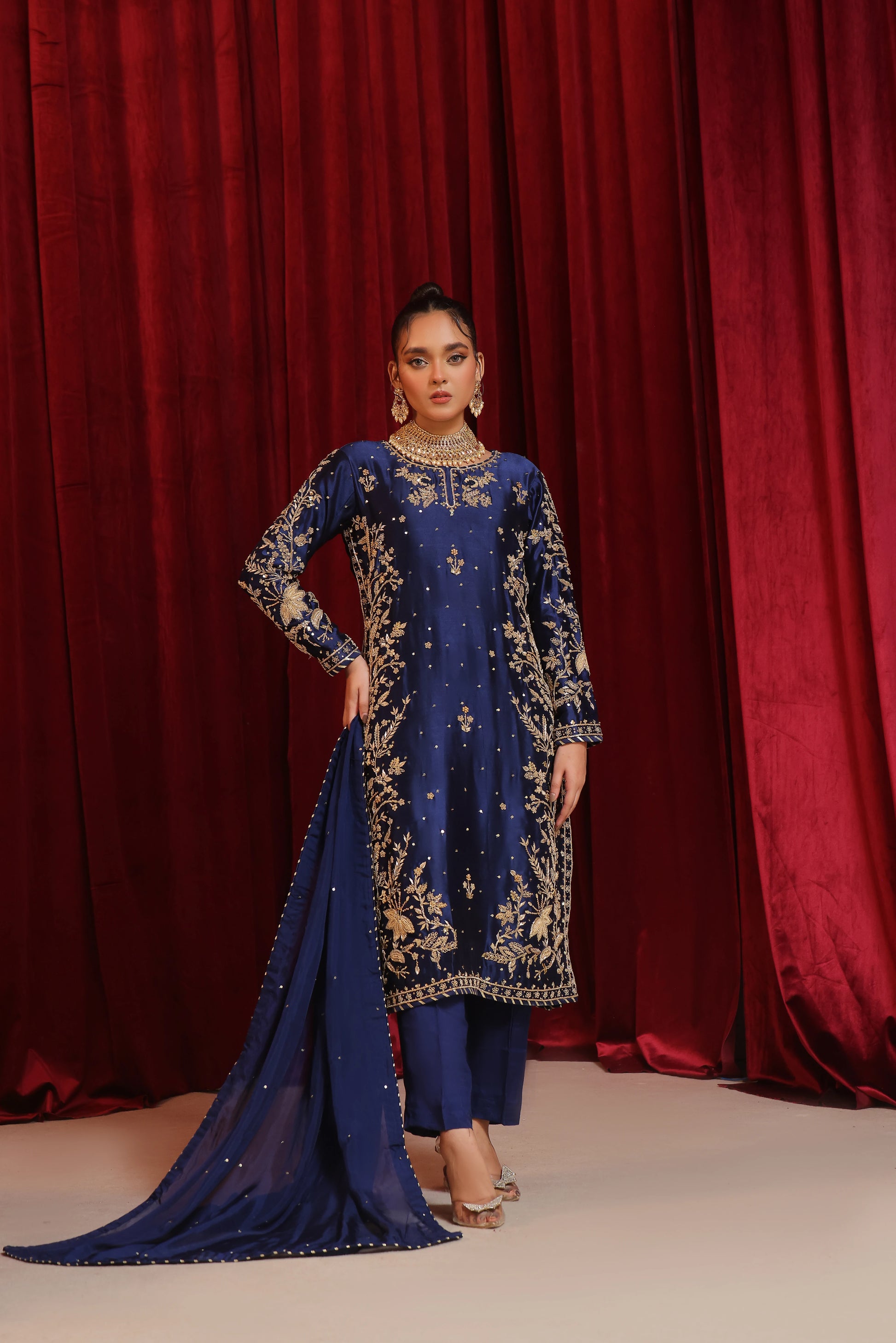 Amna Khurram Zahna Seeb Semi Bridal Wear