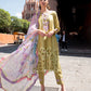 Hemline By Mushq - Embroidered Lawn 3 Piece Unstitched Suit (ARANZA)