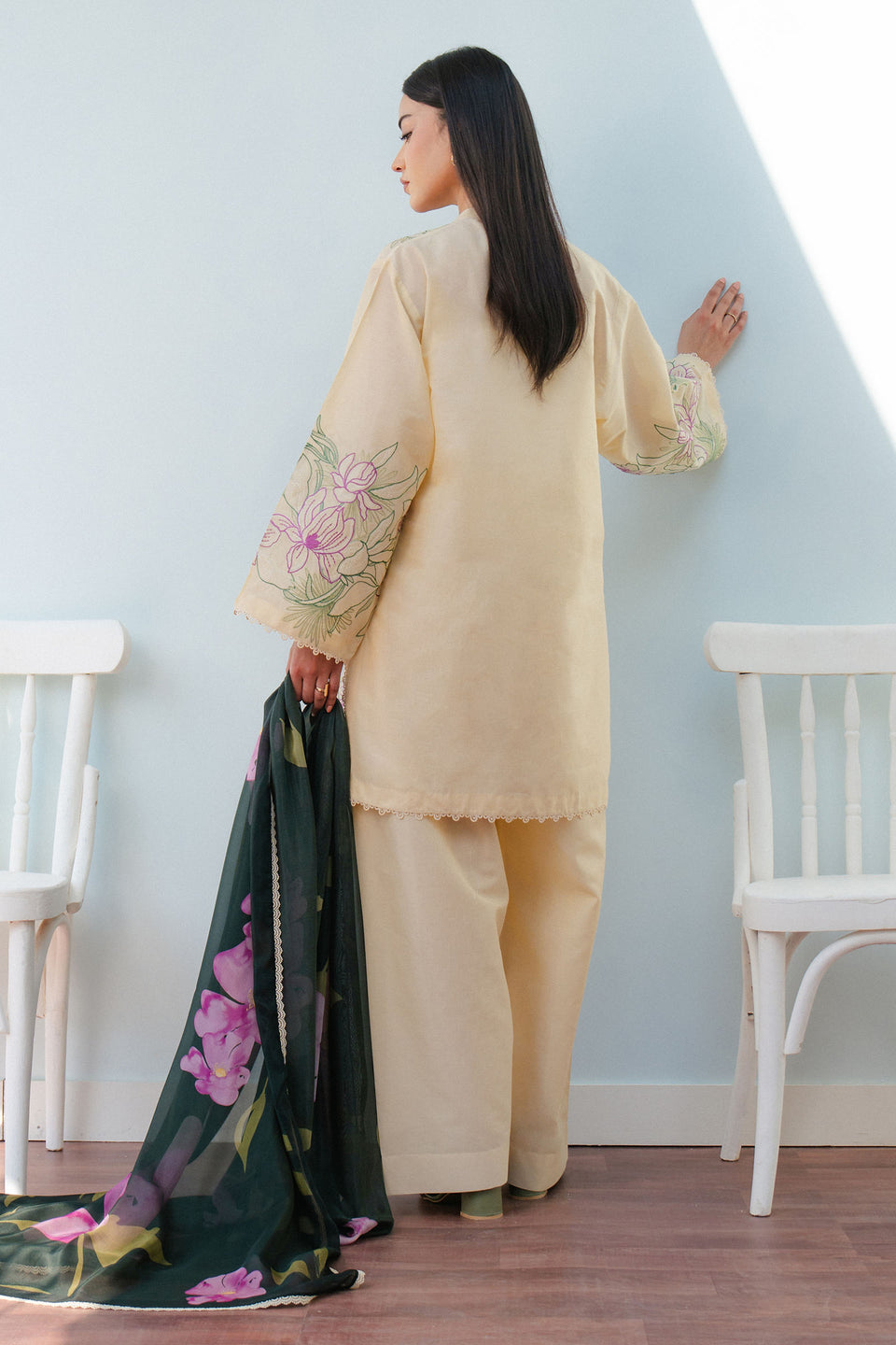 Coco by Zara shahjahan BLOOM-1B Lawn 25'