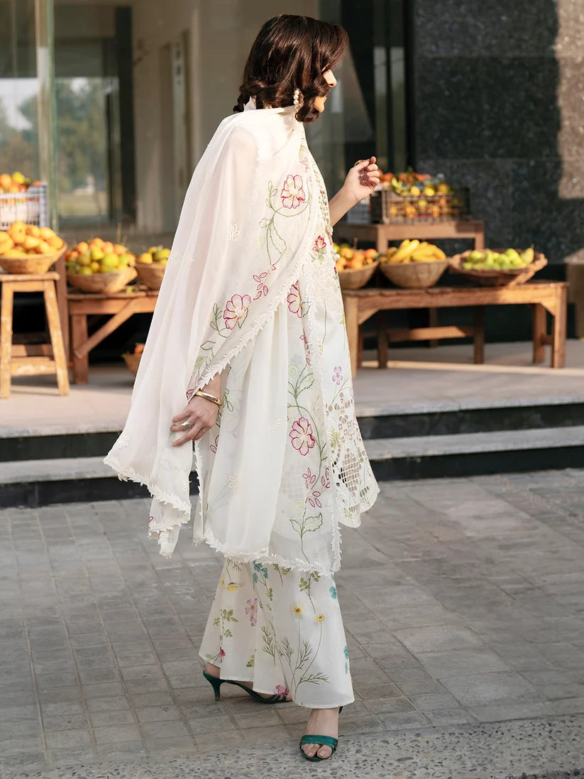 Broadway by Mahnur Embroidered Lawn 26 Unstitched 3 Piece Suit (BR-007)