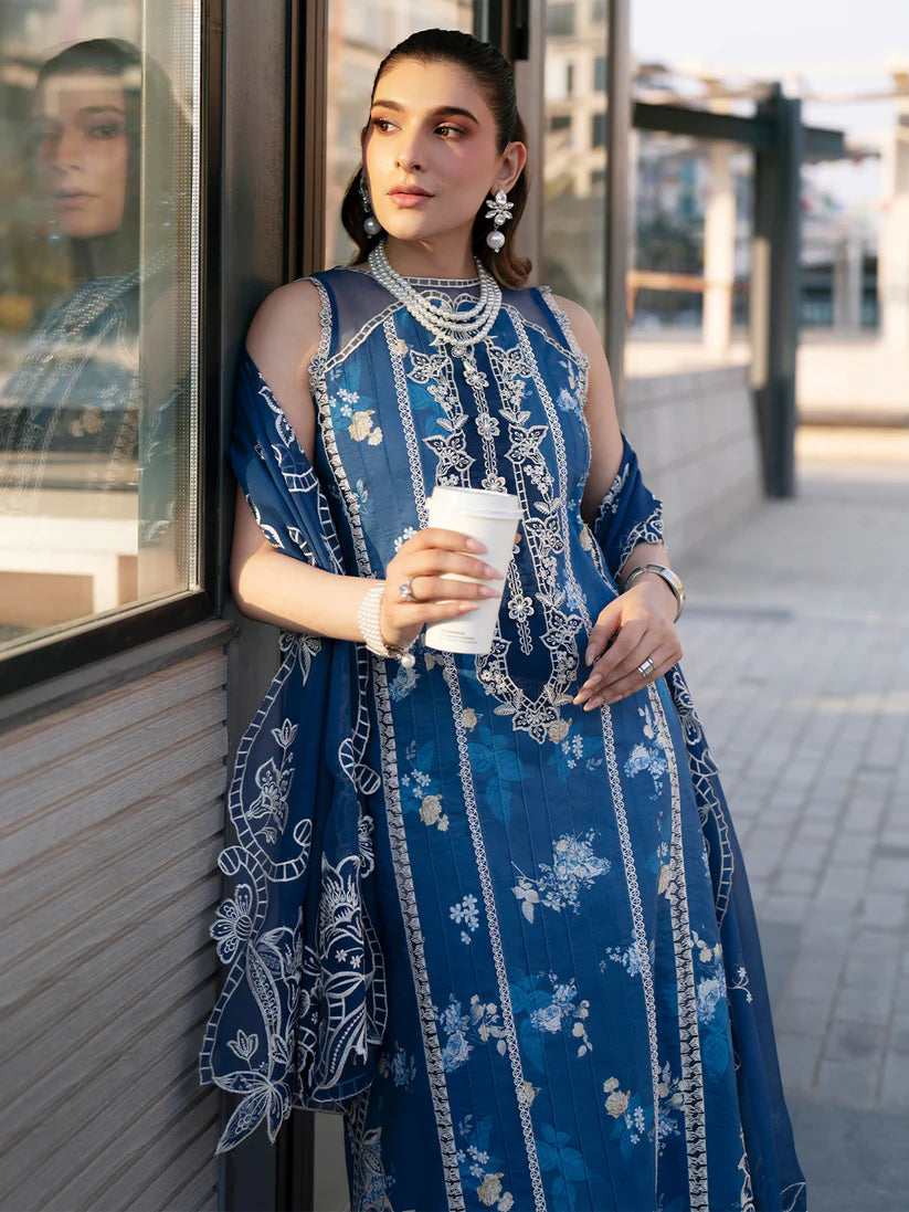 Broadway by Mahnur – 3PC Lawn Stitched Suit (BW-003)