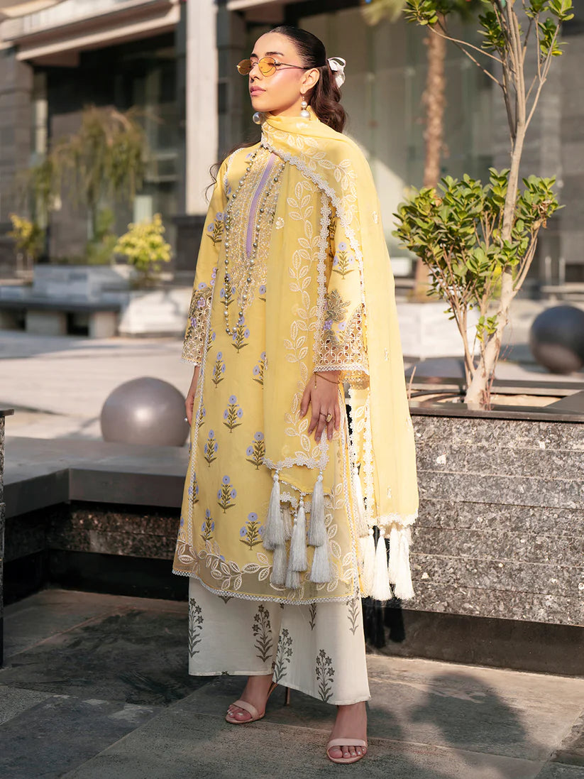 Broadway by Mahnur – 3PC Lawn Stitched Suit (BW-006)