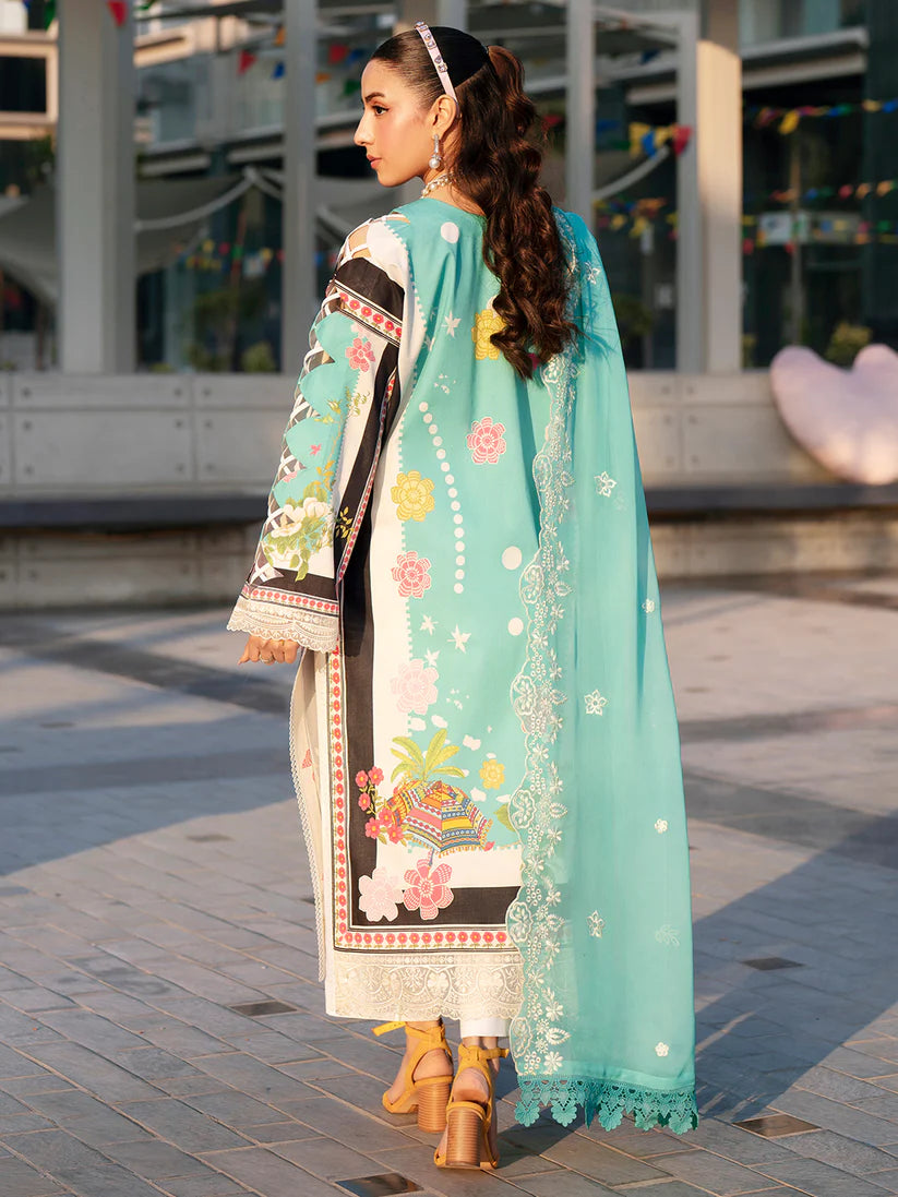Broadway by Mahnur – 3PC Lawn Stitched Suit (BW-007)