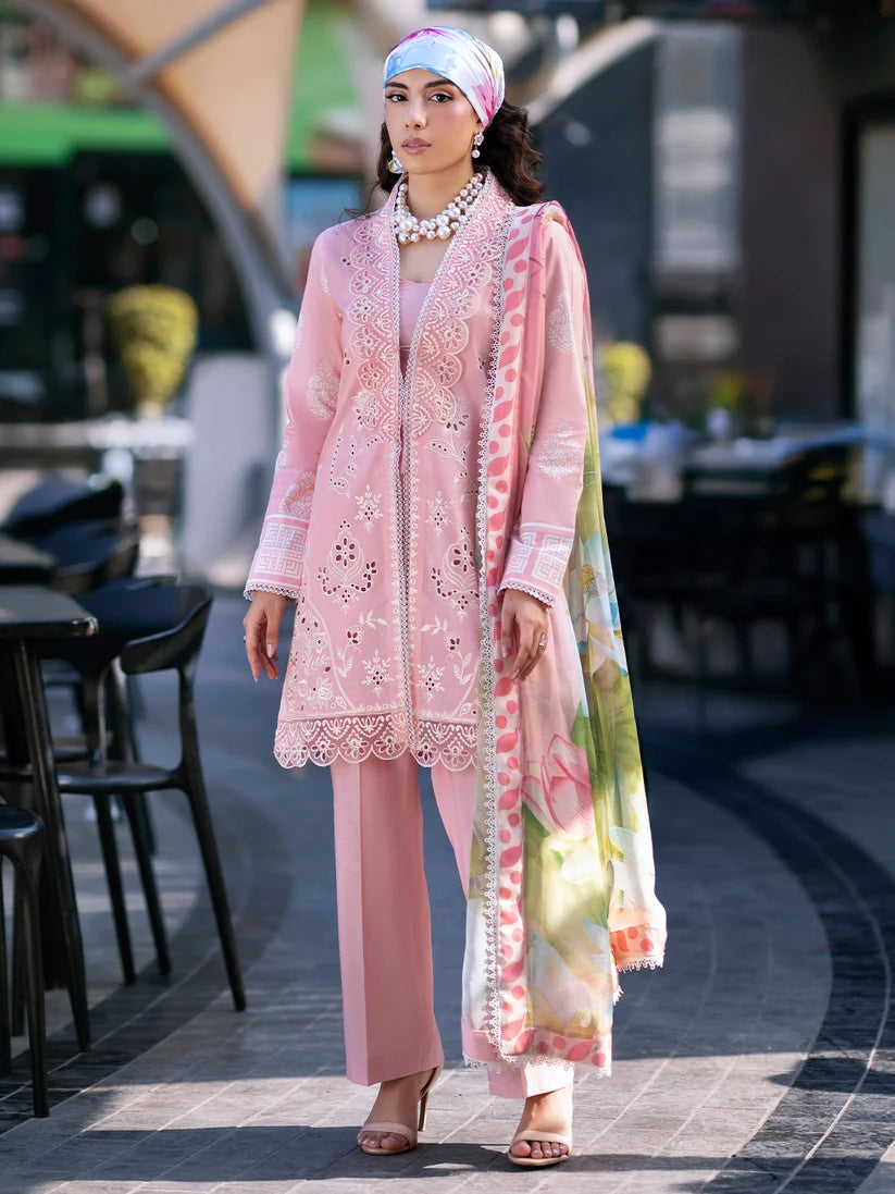 Broadway by Mahnur Embroidered Lawn 26 Unstitched 3 Piece Suit (BR-0010)
