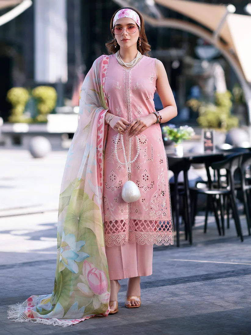 Broadway by Mahnur Embroidered Lawn 26 Unstitched 3 Piece Suit (BR-0010)