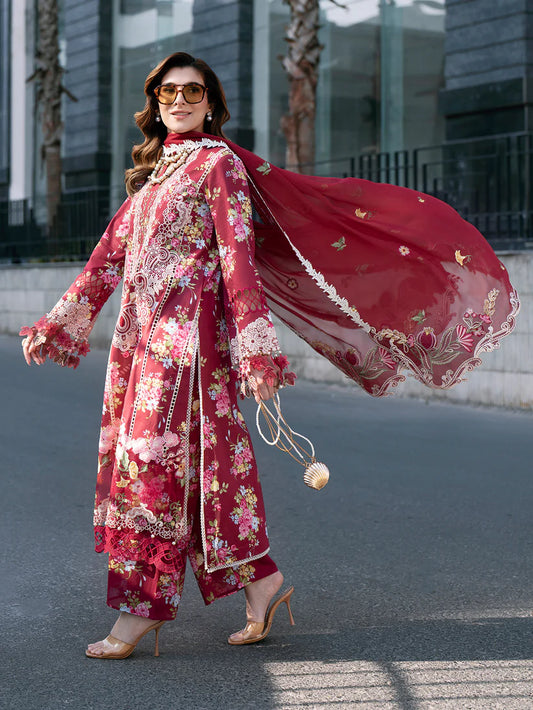 Broadway by Mahnur – 3PC Lawn Stitched Suit (BW-011)