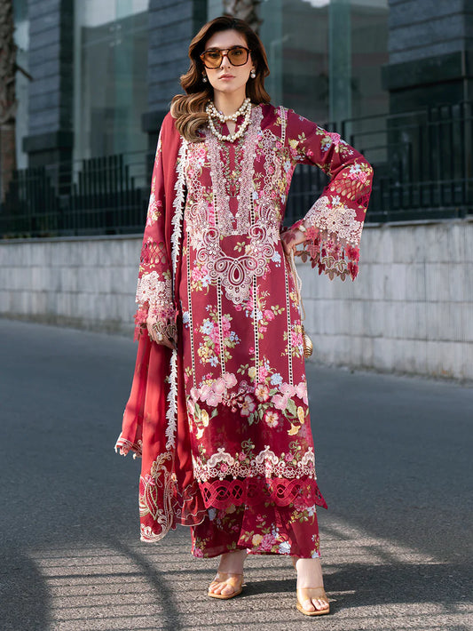 Broadway by Mahnur – 3PC Lawn Stitched Suit (BW-011)