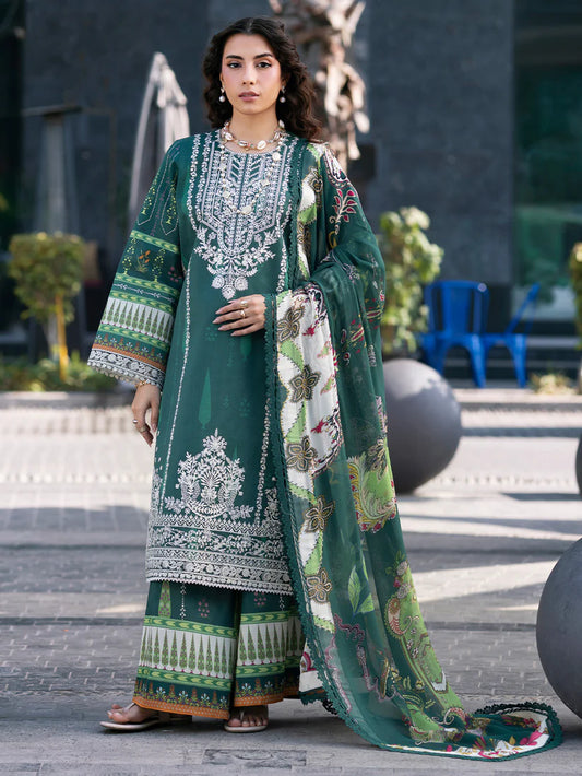 Broadway by Mahnur – 3PC Lawn Stitched Suit (BW-012)