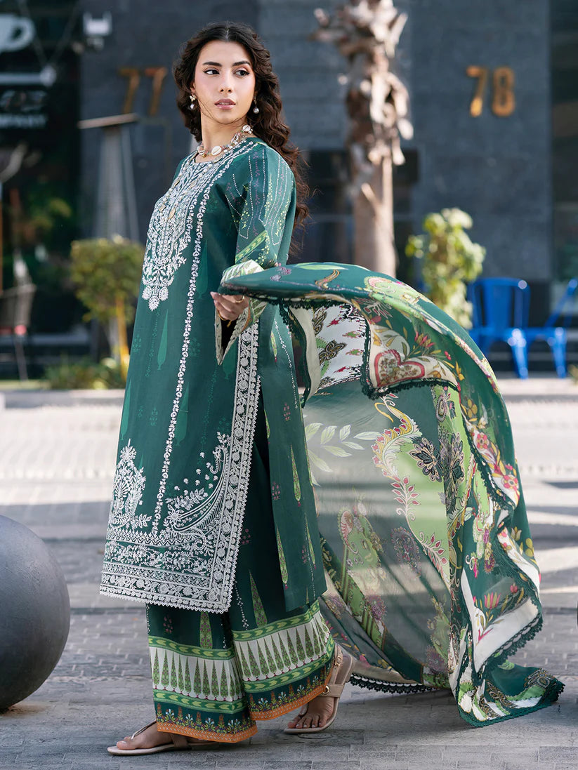 Broadway by Mahnur – 3PC Lawn Stitched Suit (BW-012)