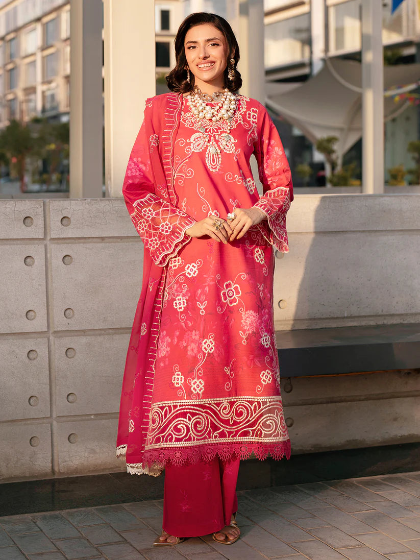 Broadway by Mahnur – 3PC Lawn Stitched Suit (BW-013)