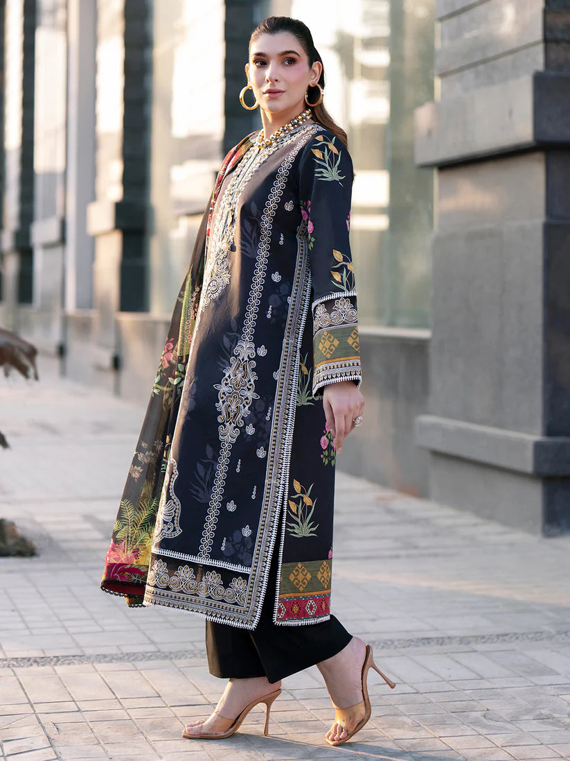 Broadway by Mahnur – 3PC Lawn Stitched Suit (BW-014)