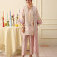 Mushq Soleil 3 Piece Unstitched Lawn Suit (Berry Creme)