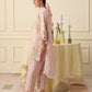 Mushq Soleil 3 Piece stitched Lawn Suit (Berry Creme)