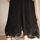 Azure Luxe Embroidered 3 Piece Unstitched Suit (Black Pearl)