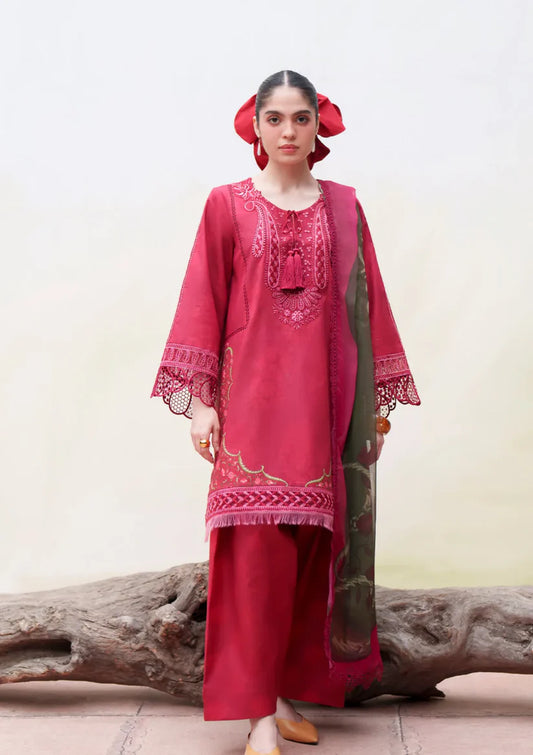 Laanem by Saira Rizwan stitched Embroidered Lawn 3 Piece Suit (NAYRA-A)