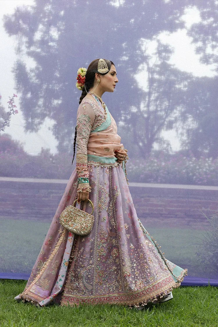 Hussain Rehar - The Doll House Festive Collection Embroidered Unstitched 3-Piece Suit (Gulrang)