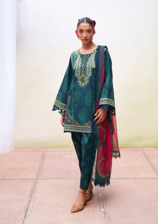 Laanem by Saira Rizwan stitched Embroidered Lawn 3 Piece Suit (NAYRA-B)