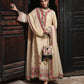 Mushq Nuvera 26 Embroidered 3-Piece Unstitched Suit (Cardinal Gem)