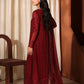 Azure Luxe Embroidered 3 Piece Unstitched Suit (Cherry Blossom)