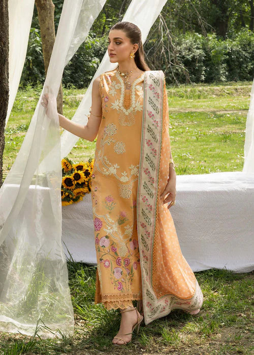 Saira Shakira by Bloom Unstitched Suite Lawn 26 (LILY 2-A)