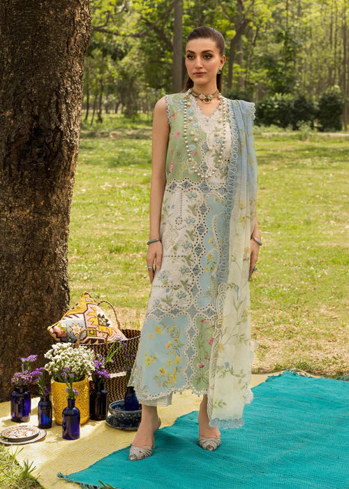 Saira Shakira by Bloom Unstitched Suite Lawn 26 (LANA 3-А)