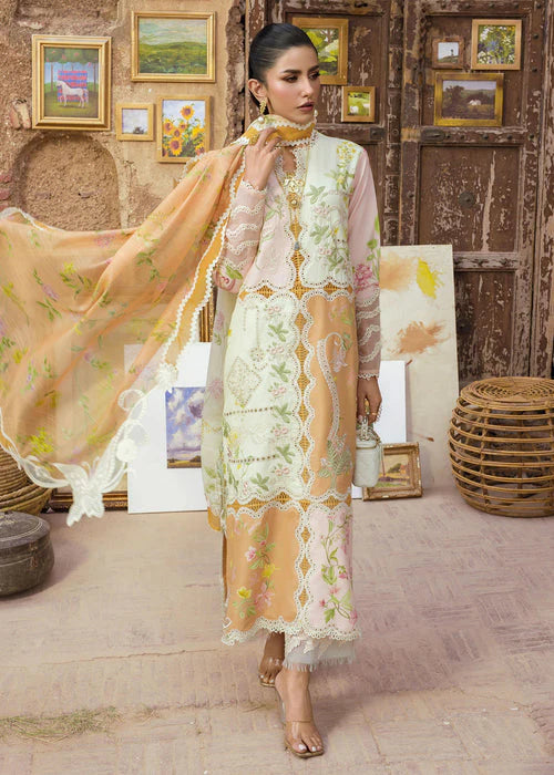 Saira Shakira by Bloom Unstitched Suite Lawn 26 (LANA 3-B)