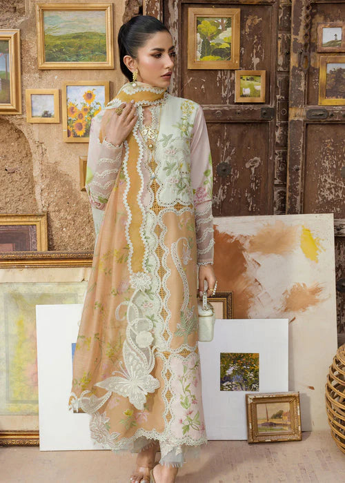Saira Shakira by Bloom Unstitched Suite Lawn 26 (LANA 3-B)