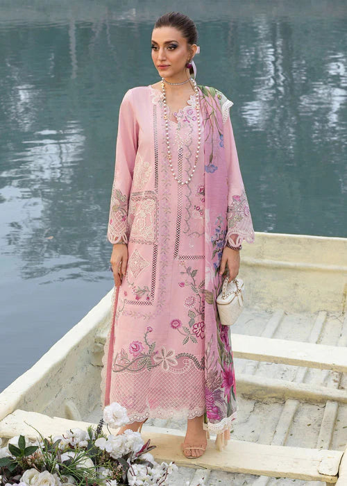 Saira Shakira by Bloom Unstitched Suite Lawn 26 (IRIS 8-B)