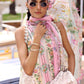 Maria.B M.PRINTS Embroidered Lawn 3 Piece Unstitched Suit – Off-White & Pink (10A)