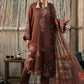 Maria.B M.Prints Volume 31 – 3-Piece Unstitched Embroidered Linen Suit (MPT-31-10-B)