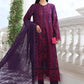Maria.B 3 Piece Unstitched Embroidered Jacquard Lawn Suit (D-14)