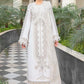 Maria.B 3 Piece Unstitched Embroidered Jacquard Lawn Suit (D-1)