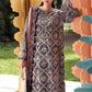 Maria.B M.PRINTS Embroidered Lawn 3 Piece Unstitched Suit – Blue (3B)