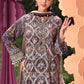 Maria.B M.PRINTS Embroidered Lawn 3 Piece Unstitched Suit – Blue (3B)