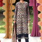 Maria.B M.PRINTS Embroidered Lawn 3 Piece Unstitched Suit – Blue (3B)