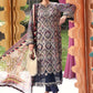 Maria.B M.PRINTS Embroidered Lawn 3 Piece Unstitched Suit – Blue (3B)