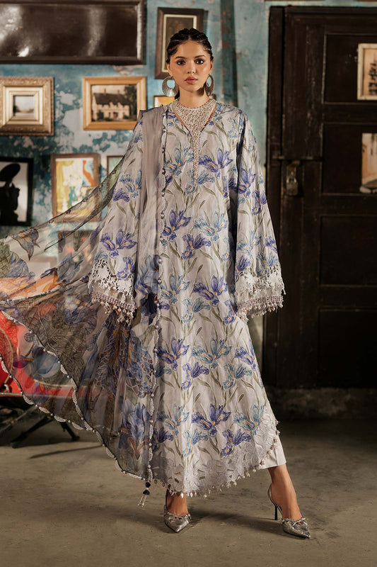 Maria.B M.Prints Volume 31 – 3-Piece Unstitched Embroidered Linen Suit (MPT-31-04-A)