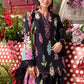 Maria.B M.PRINTS Embroidered Lawn 3 Piece Unstitched Suit – Black (5B)