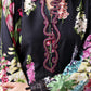 Maria.B M.PRINTS Embroidered Lawn 3 Piece Unstitched Suit – Black (5B)