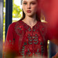 Maria.B 3 Piece Unstitched Embroidered Jacquard Lawn Suit (D-5)