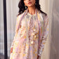 Maria.B M.PRINTS Embroidered Lawn 3 Piece Unstitched Suit – Lilac (7B)