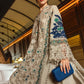 Maria.B 3 Piece Unstitched Embroidered Jacquard Lawn Suit (D-8)