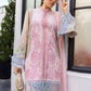 Maria.B 3 Piece Unstitched Embroidered Jacquard Lawn Suit (D-9)