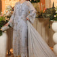 Maria.B 3-Piece Embroidered Chiffon Unstitched Suit (MPC-07-03)